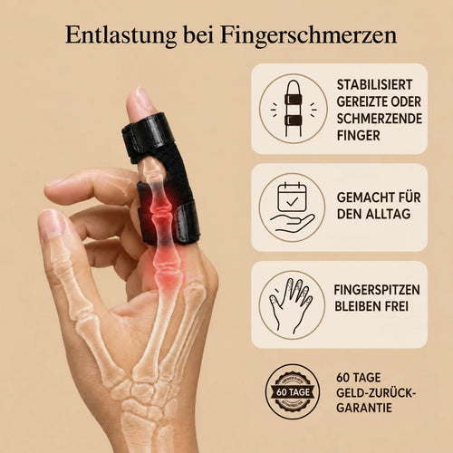 Verstellbare Fingerschiene